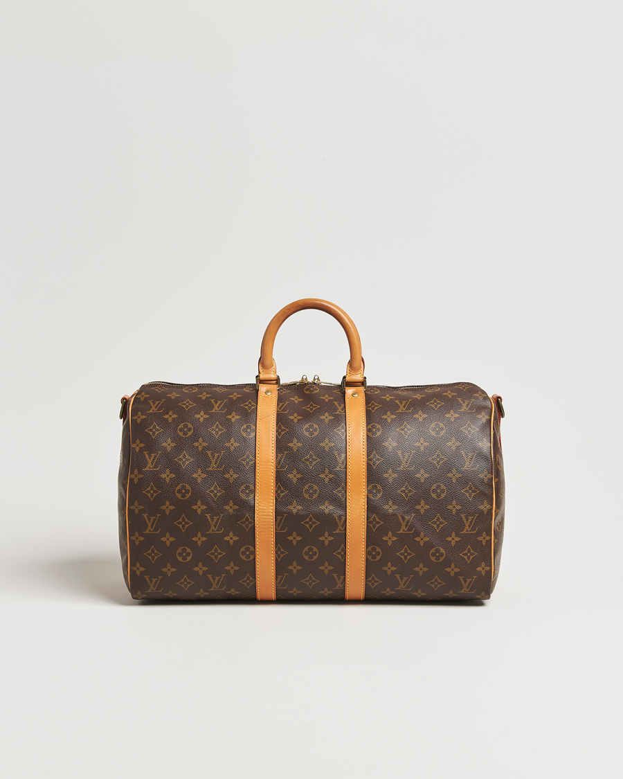 Men | Louis Vuitton Pre-Owned Keepall Bandoulière 45 Monogram | Louis Vuitton Pre-Owned | Keepall Bandoulière 45 Monogram