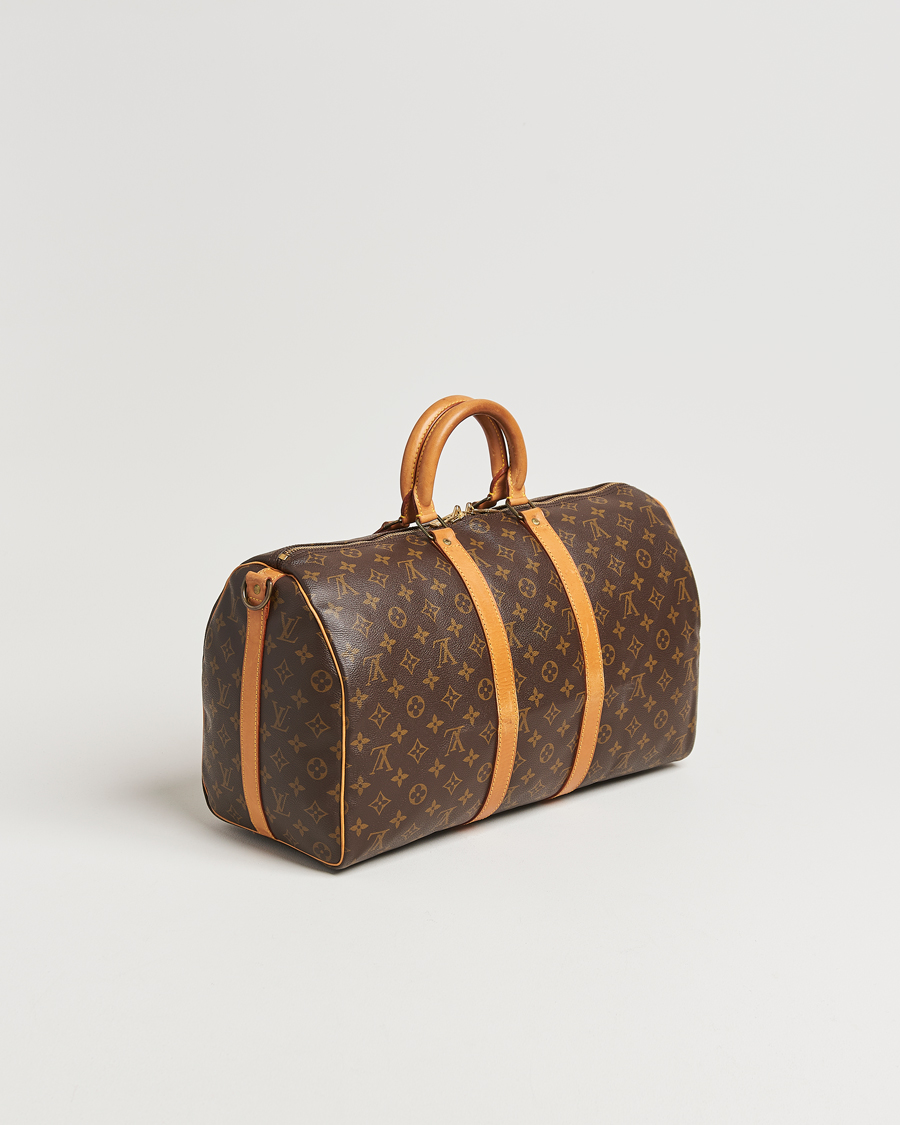 Men | Louis Vuitton Pre-Owned Keepall Bandoulière 45 Monogram | Louis Vuitton Pre-Owned | Keepall Bandoulière 45 Monogram