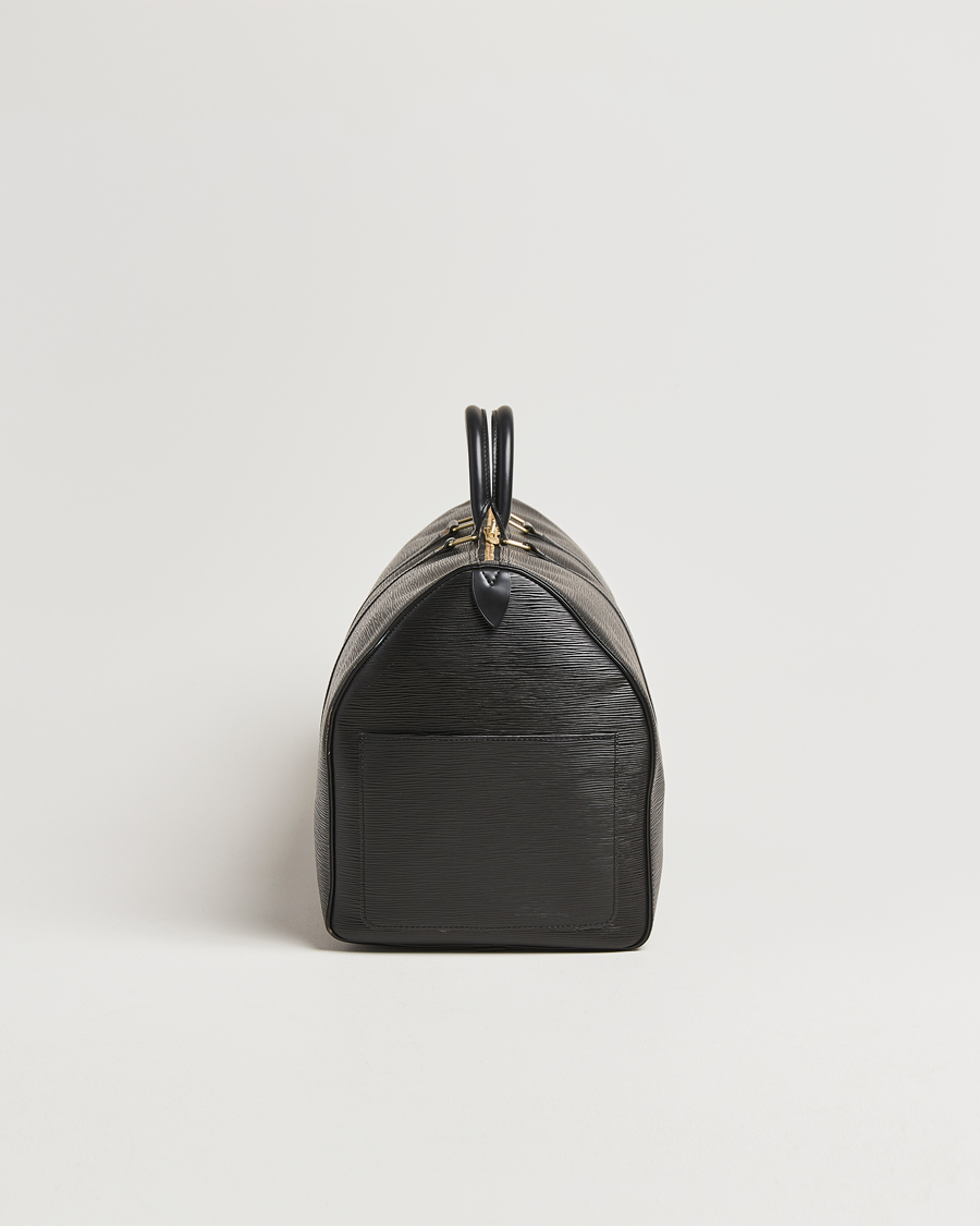 Louis Vuitton Pre-Owned Keepall 55 Epi Leather Bag Black at