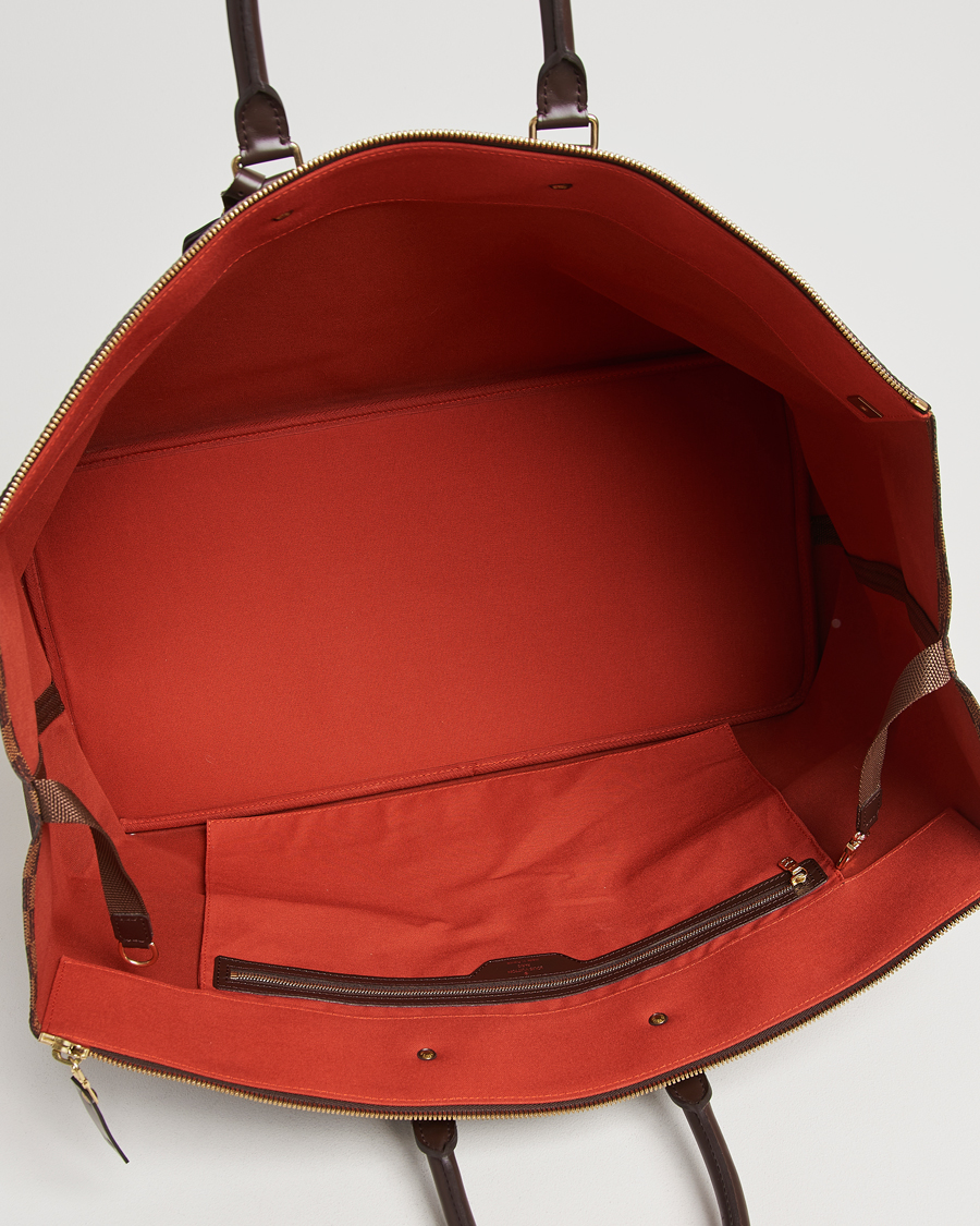 Men | Louis Vuitton Pre-Owned Greenwich GM Travel Bag Damier Ebene   | Louis Vuitton Pre-Owned | Greenwich GM Travel Bag Damier Ebene  