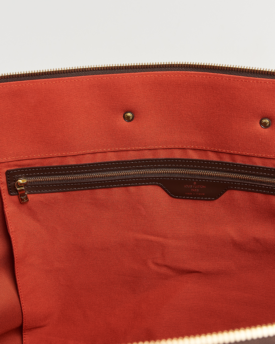 Men | Louis Vuitton Pre-Owned Greenwich GM Travel Bag Damier Ebene   | Louis Vuitton Pre-Owned | Greenwich GM Travel Bag Damier Ebene  