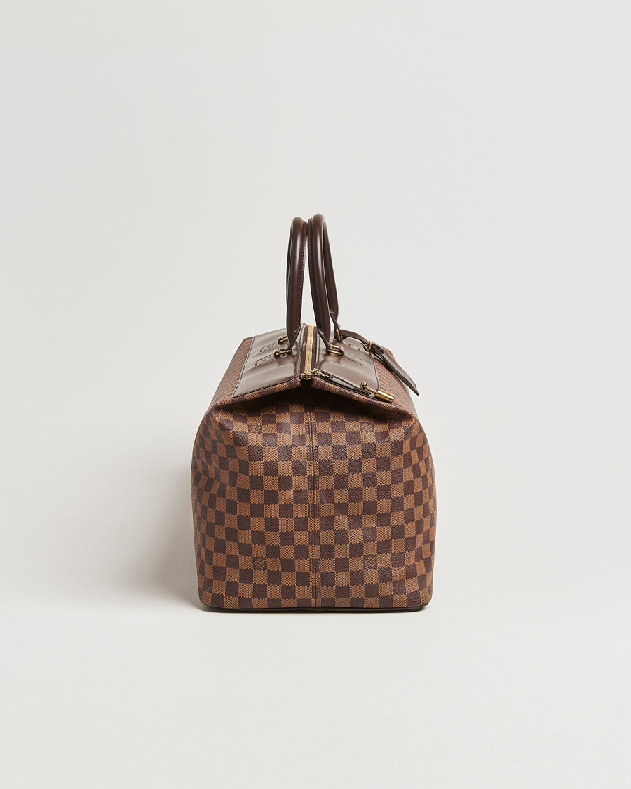 Men | Louis Vuitton Pre-Owned Greenwich GM Travel Bag Damier Ebene   | Louis Vuitton Pre-Owned | Greenwich GM Travel Bag Damier Ebene  