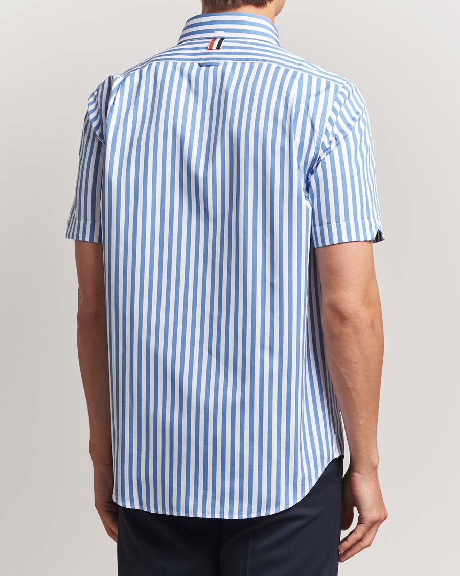 Men | Shirts | Thom Browne | Short Sleeve Button Down Shirt Medium Blue