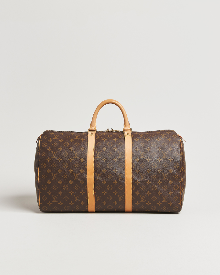 Men | Louis Vuitton Pre-Owned Keepall 50 Monogram | Louis Vuitton Pre-Owned | Keepall 50 Monogram