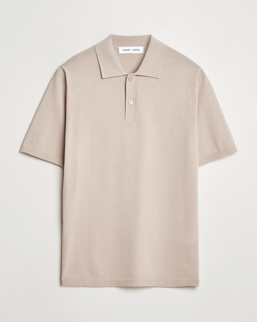 Men | Polo Shirts | Samsøe Samsøe | Sarown Knitted Polo Pure Cashmere