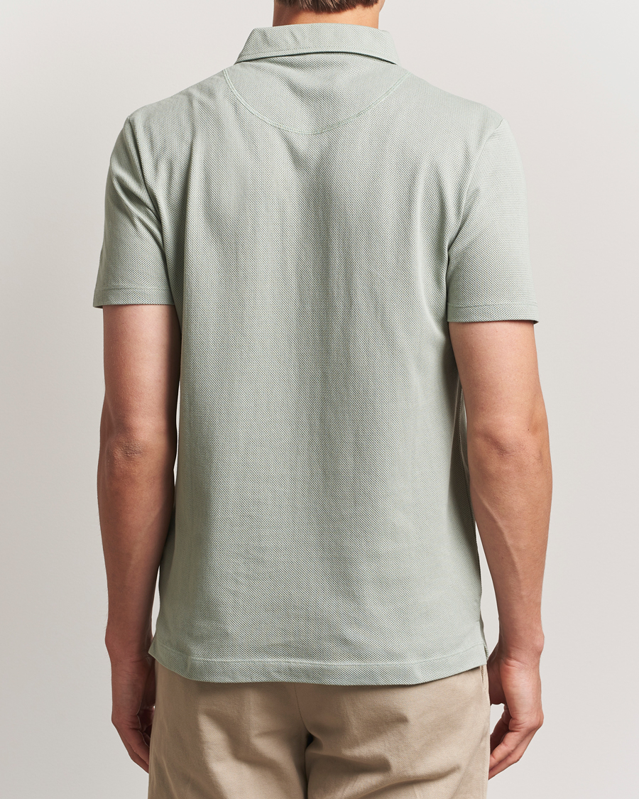 Men | Polo Shirts | Sunspel | Riviera Polo Shirt Pastel Green