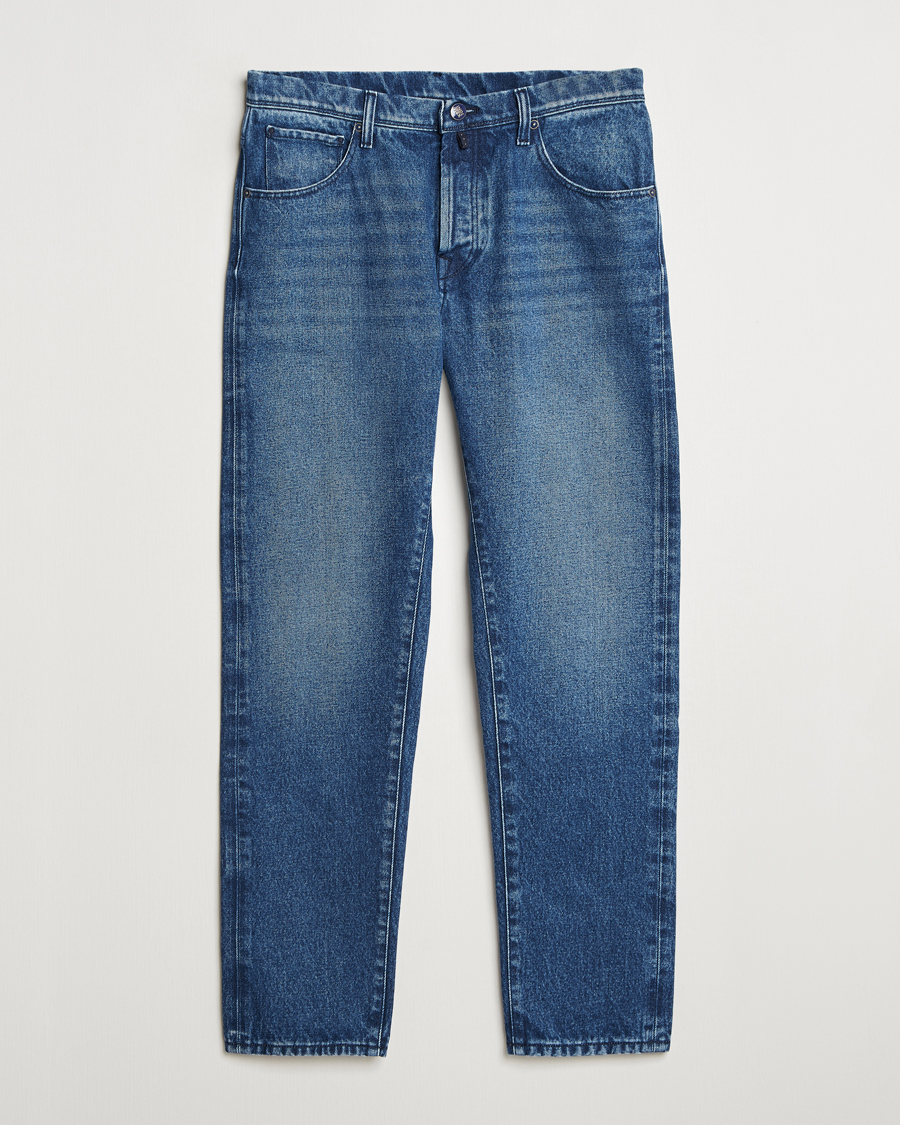 Men | Jeans | Incotex | 5-Pocket Stretch Denim Dark Wash