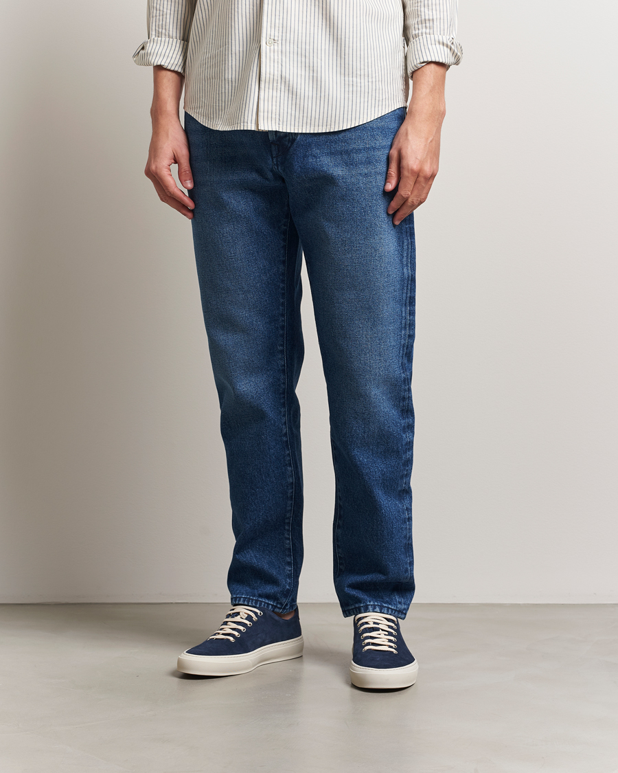 Men | Jeans | Incotex | 5-Pocket Stretch Denim Dark Wash