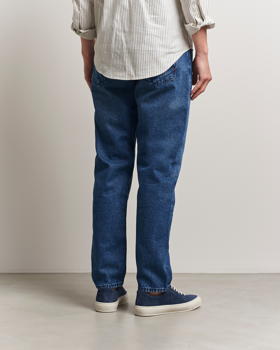 Men | Jeans | Incotex | 5-Pocket Stretch Denim Dark Wash