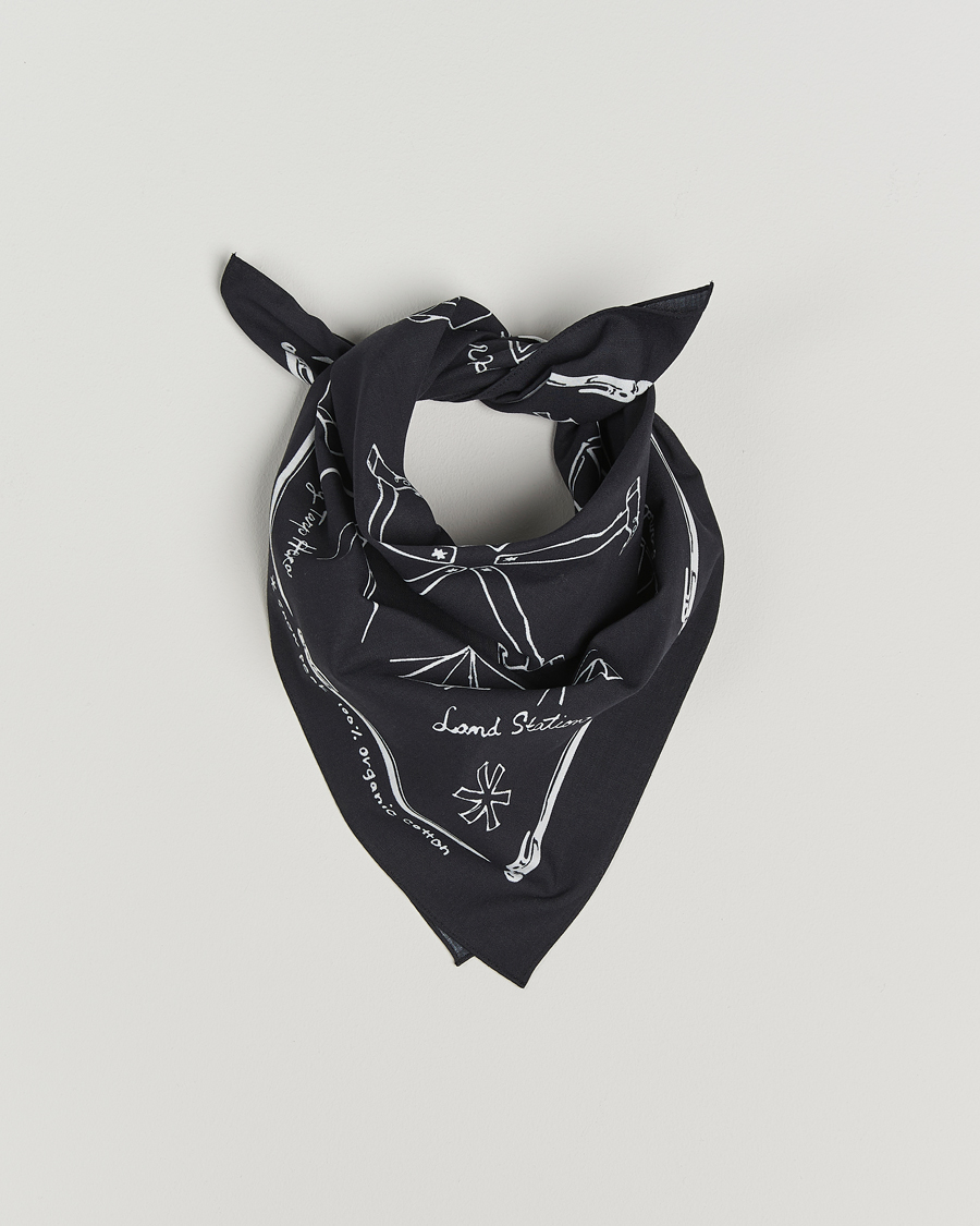 Men | Snow Peak OG Cotton Noaspbi Bandana Black | Snow Peak | OG Cotton Noaspbi Bandana Black