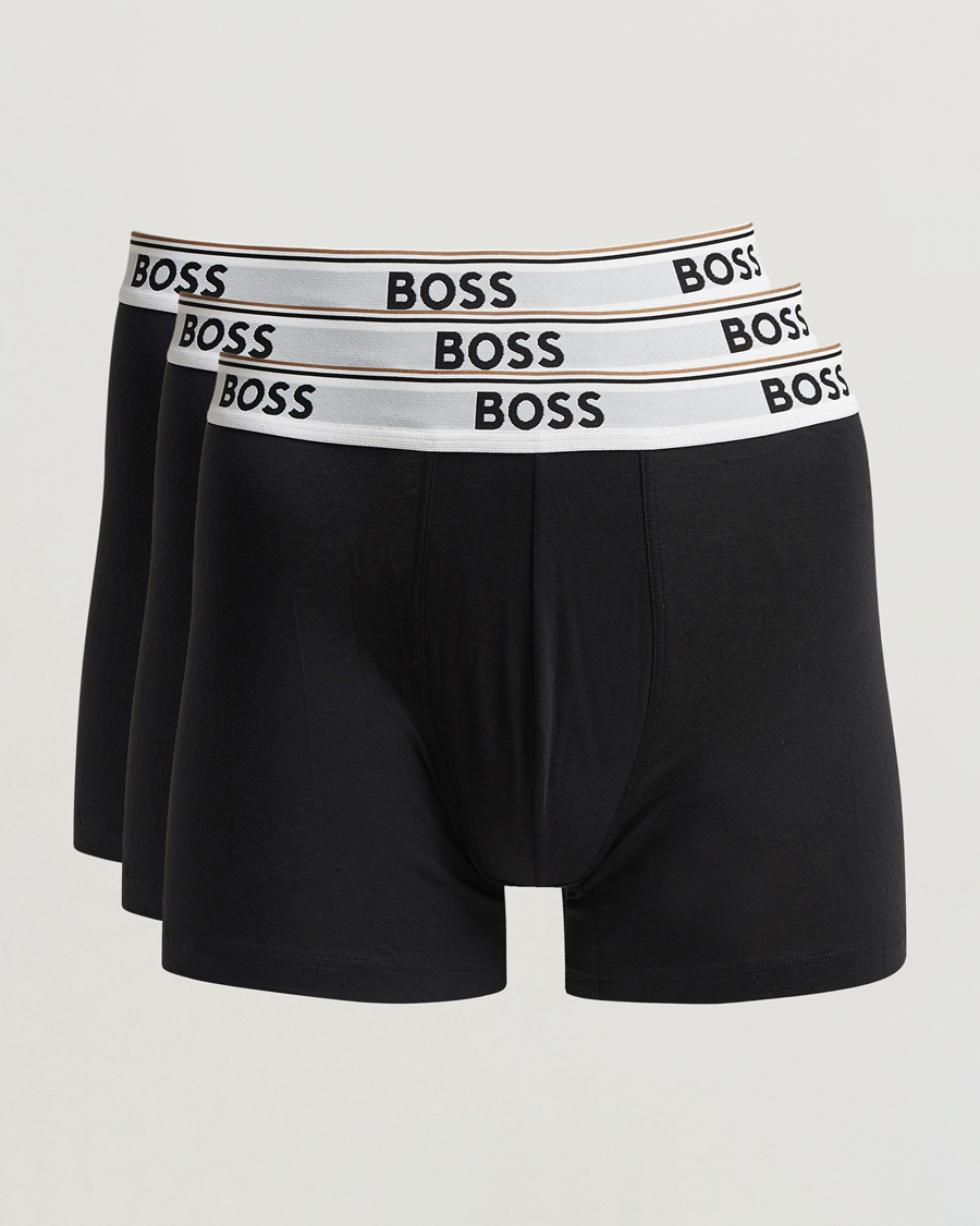 Men | Underwear & Socks | BOSS BLACK | 3-Pack Boxer Brief Black