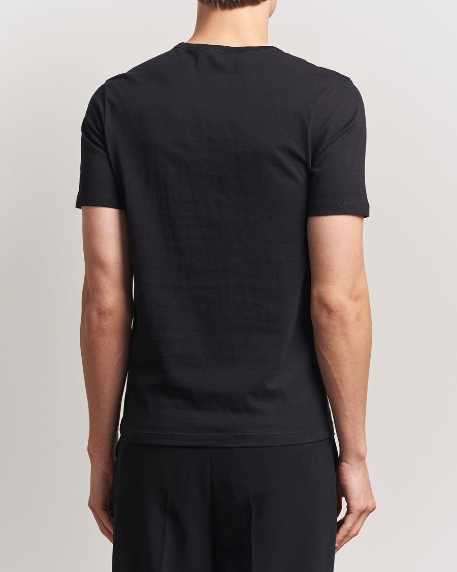 Men | T-Shirts | BOSS BLACK | 3-Pack V-Neck T-Shirt Black