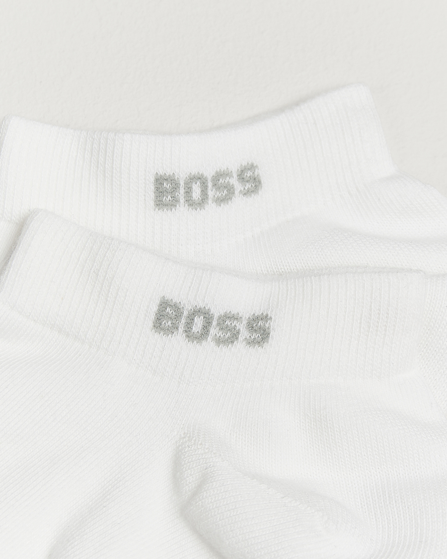 Men | Underwear & Socks | BOSS BLACK | 2-Pack Sneaker Socks White