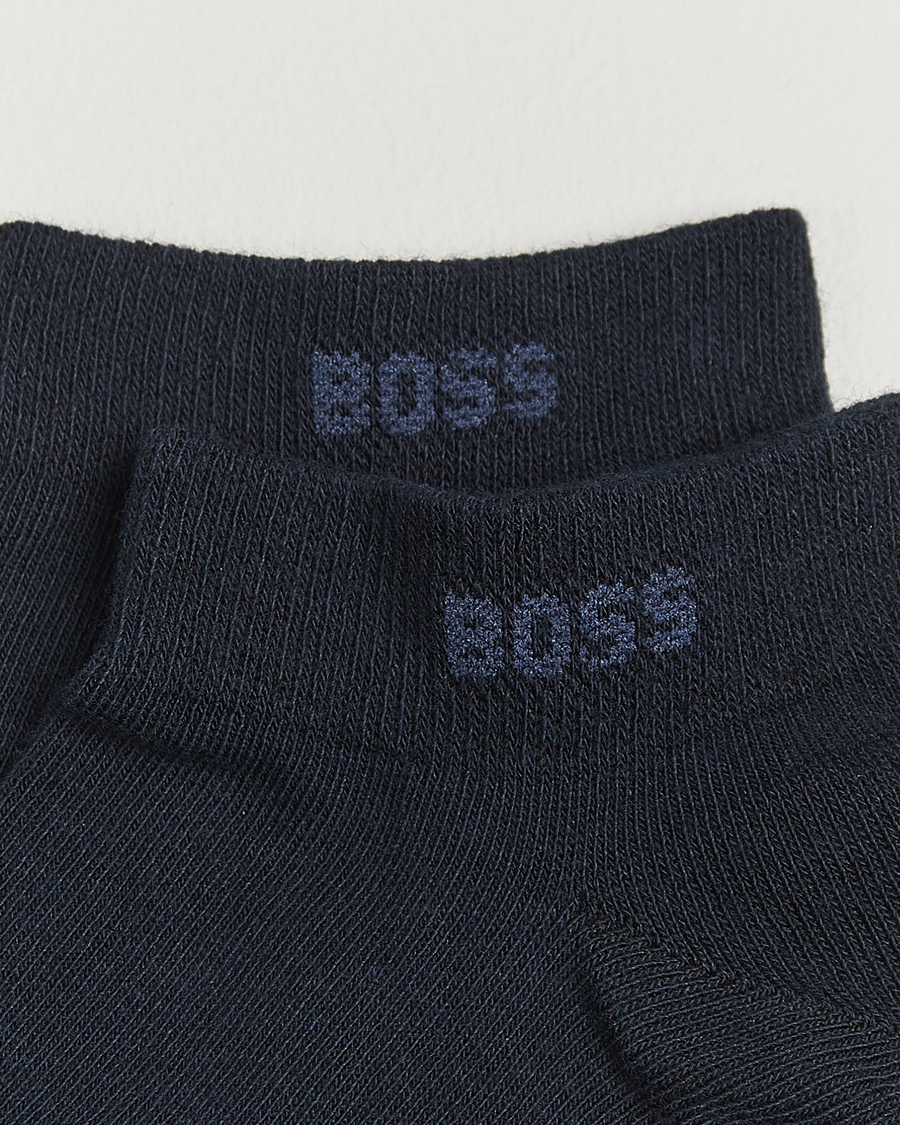 Men | Underwear & Socks | BOSS BLACK | 2-Pack Sneaker Socks Dark Blue