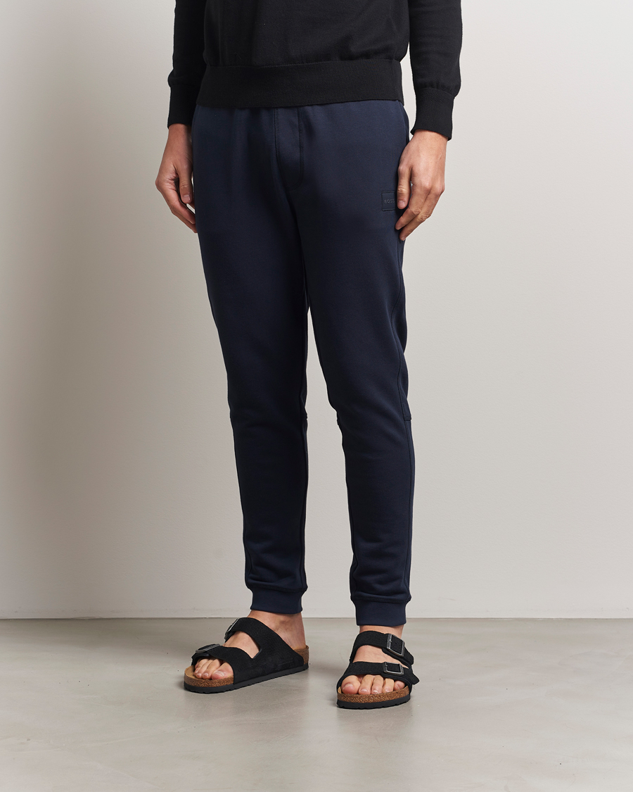 Men | Trousers | BOSS ORANGE | Sestart Sweatpants Dark Blue