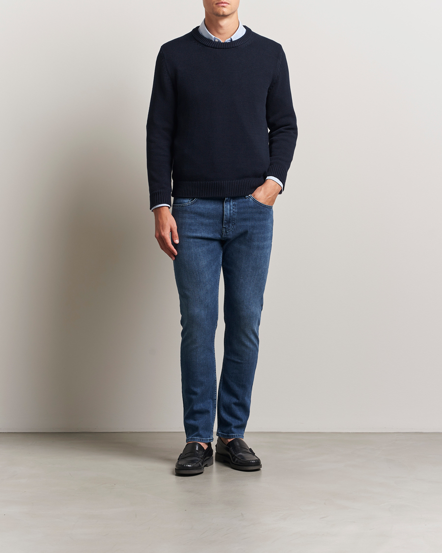Men | Trousers | BOSS BLACK | Delaware Jeans Navy