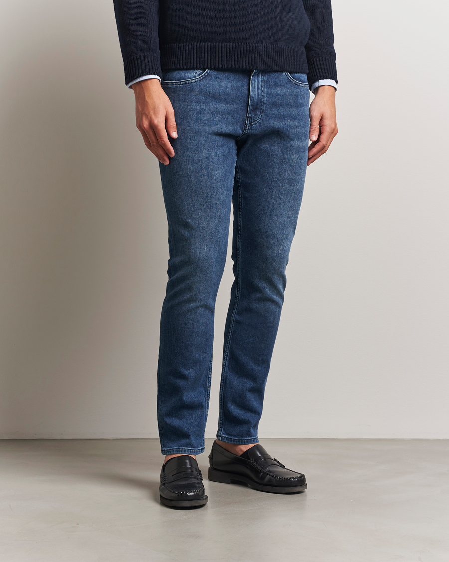 Men | Trousers | BOSS BLACK | Delaware Jeans Navy