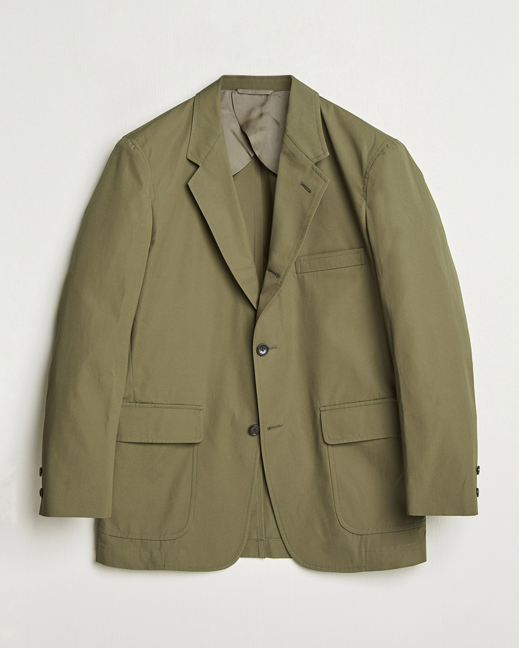 Men | Blazers | Kamakura Shirts | Cotton Ivy Jacket Olive