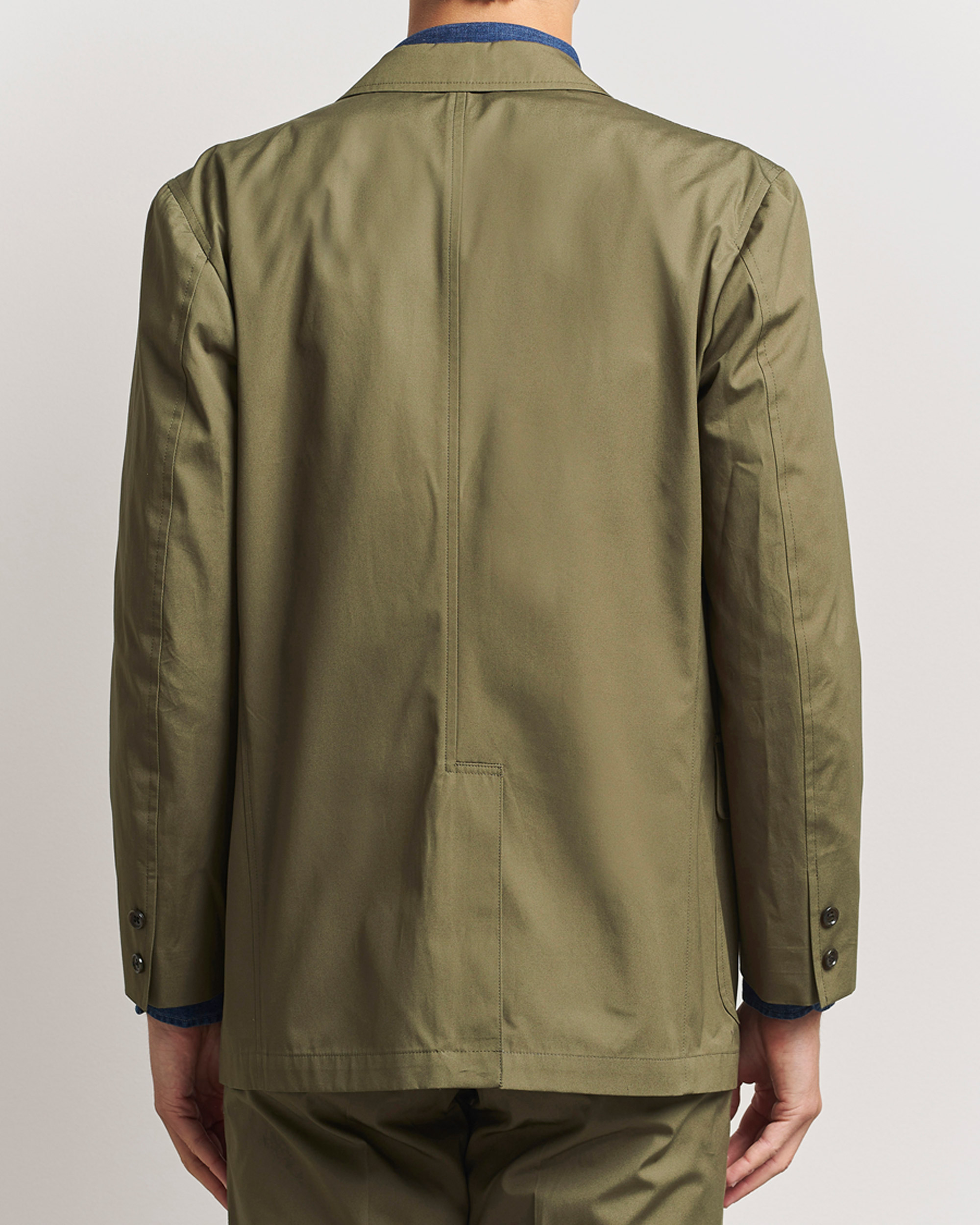 Men | Blazers | Kamakura Shirts | Cotton Ivy Jacket Olive