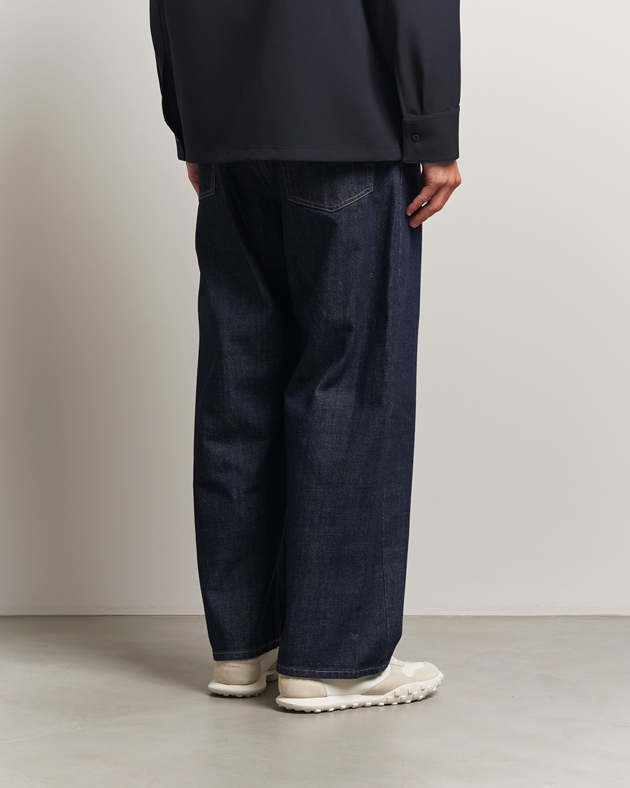 Men | Trousers | Jil Sander | Loose Fit 5-Pocket Pants Dark Indigo