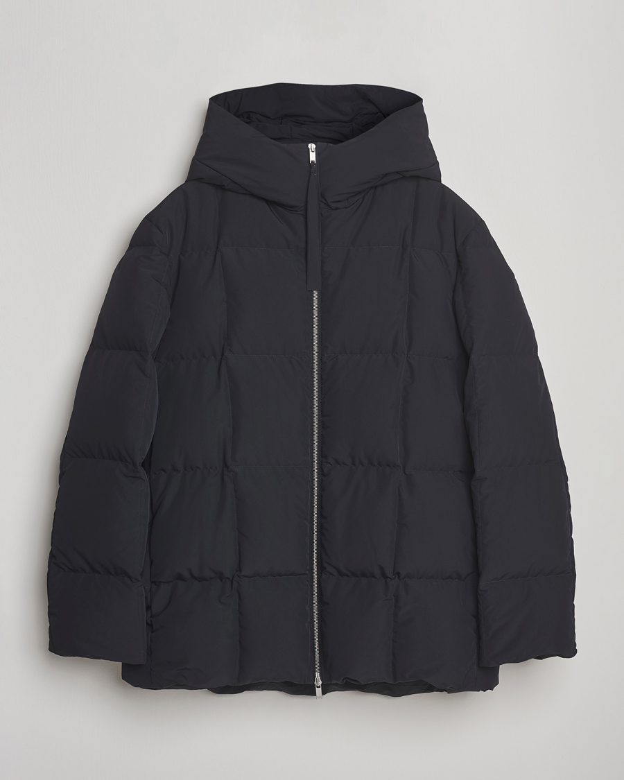 Jil Sander Water Repellent Down Parka Black at CareOfCarl.com