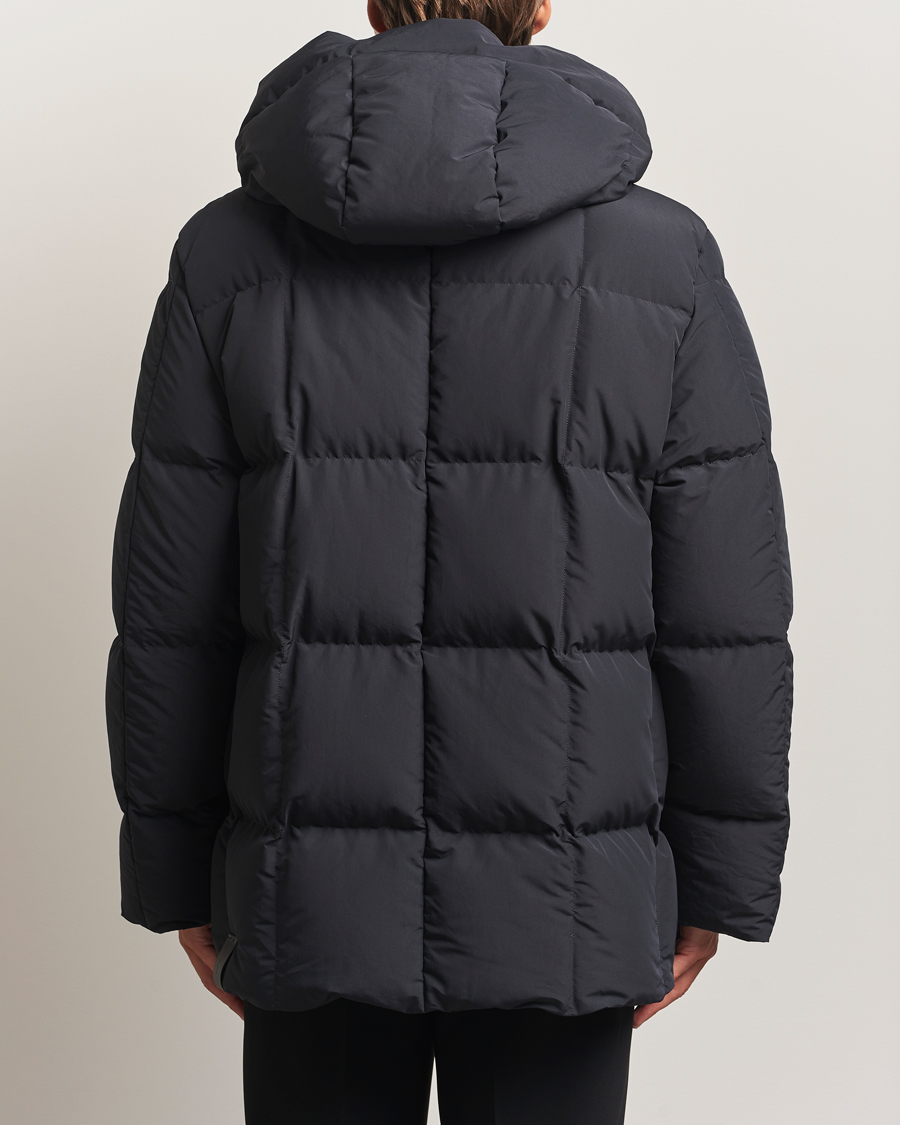 Jil Sander Water Repellent Down Parka Black at CareOfCarl.com