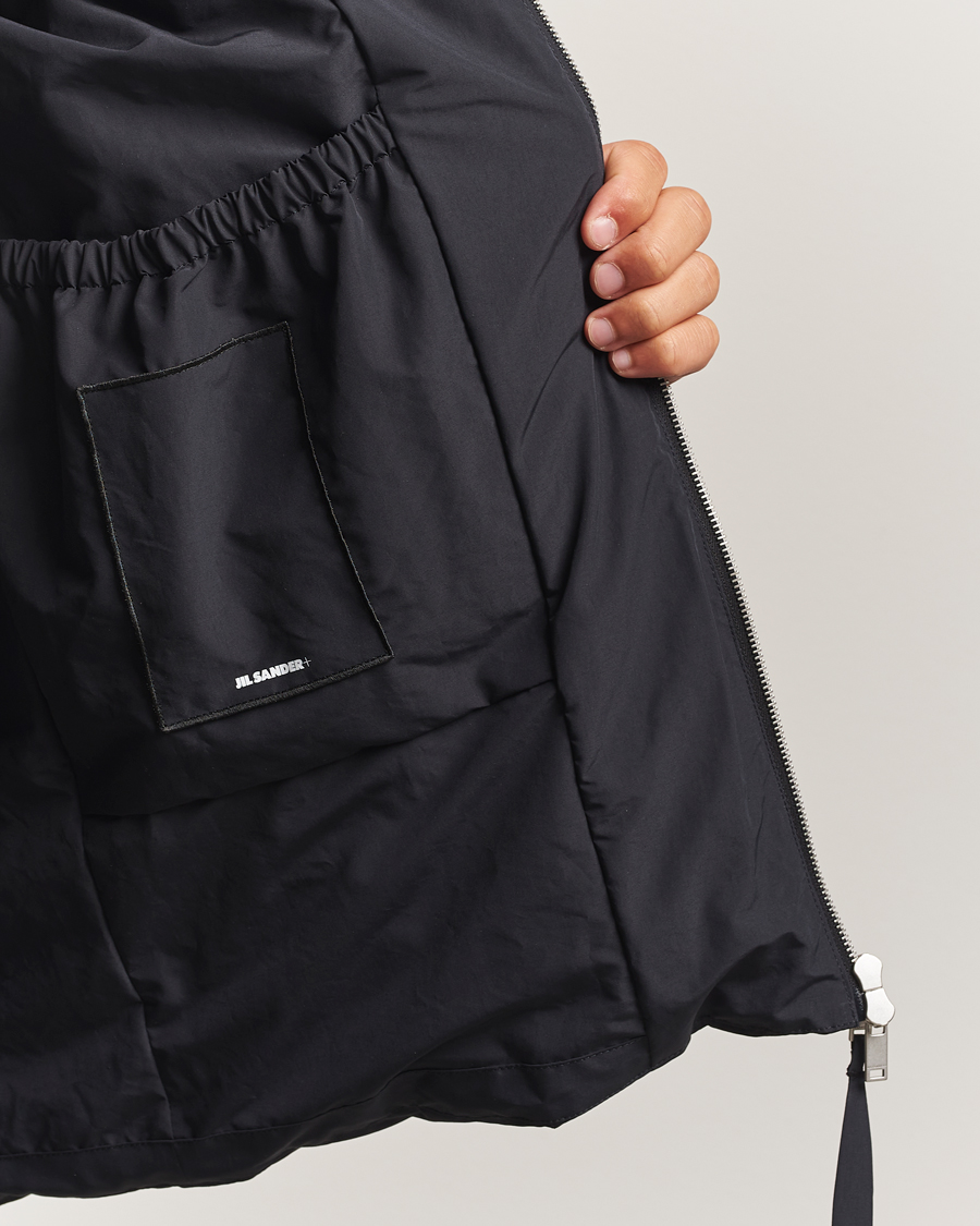 Jil Sander Water Repellent Down Parka Black at CareOfCarl.com