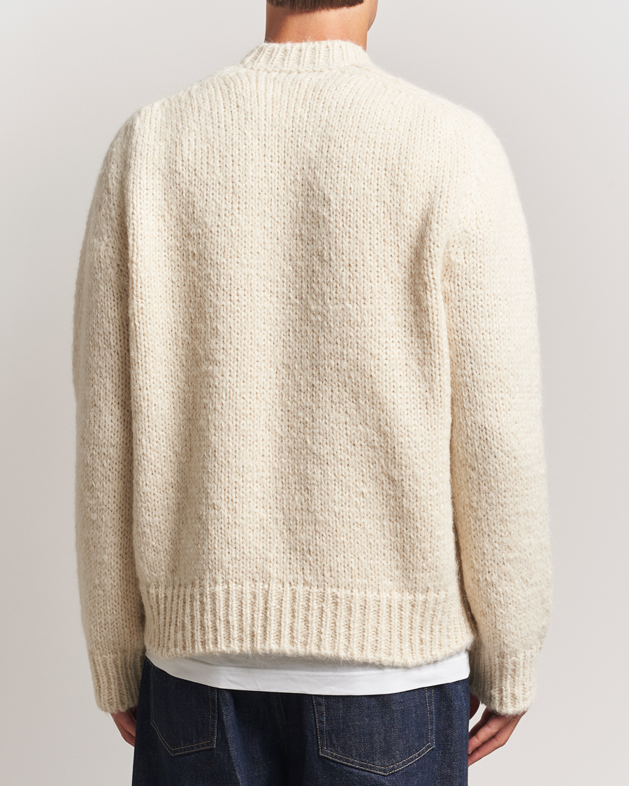 Jil Sander Mohair Sweater Chalk at CareOfCarl.com