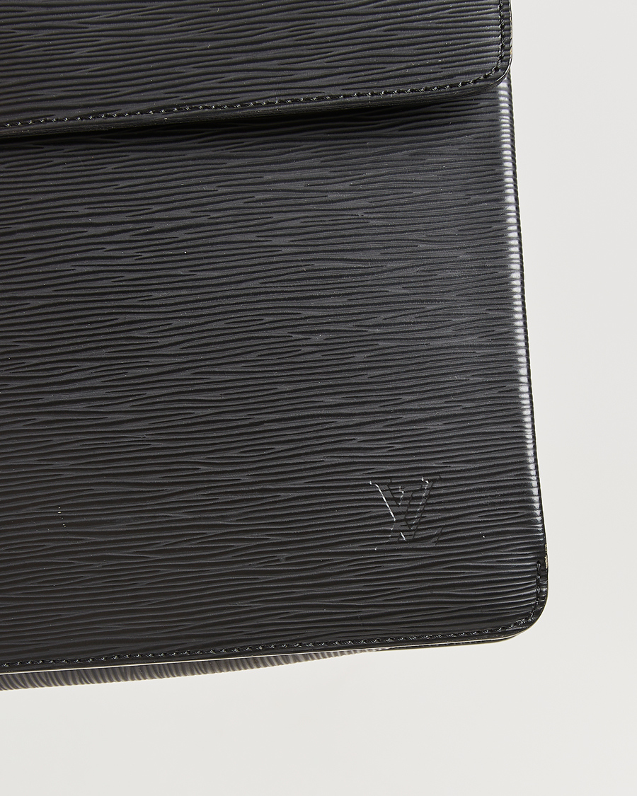 Men | Louis Vuitton Pre-Owned Robusto Briefcase Black | Louis Vuitton Pre-Owned | Robusto Briefcase Black