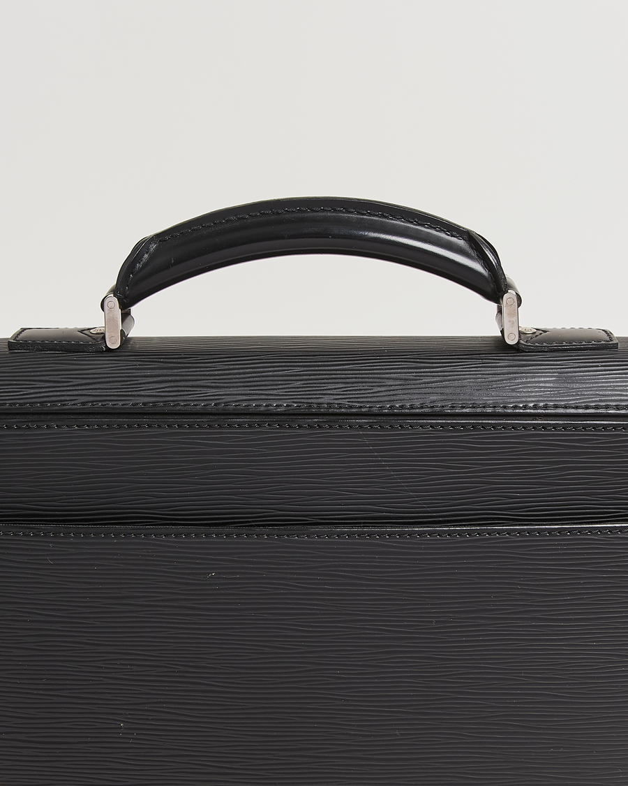 Men | Louis Vuitton Pre-Owned Robusto Briefcase Black | Louis Vuitton Pre-Owned | Robusto Briefcase Black