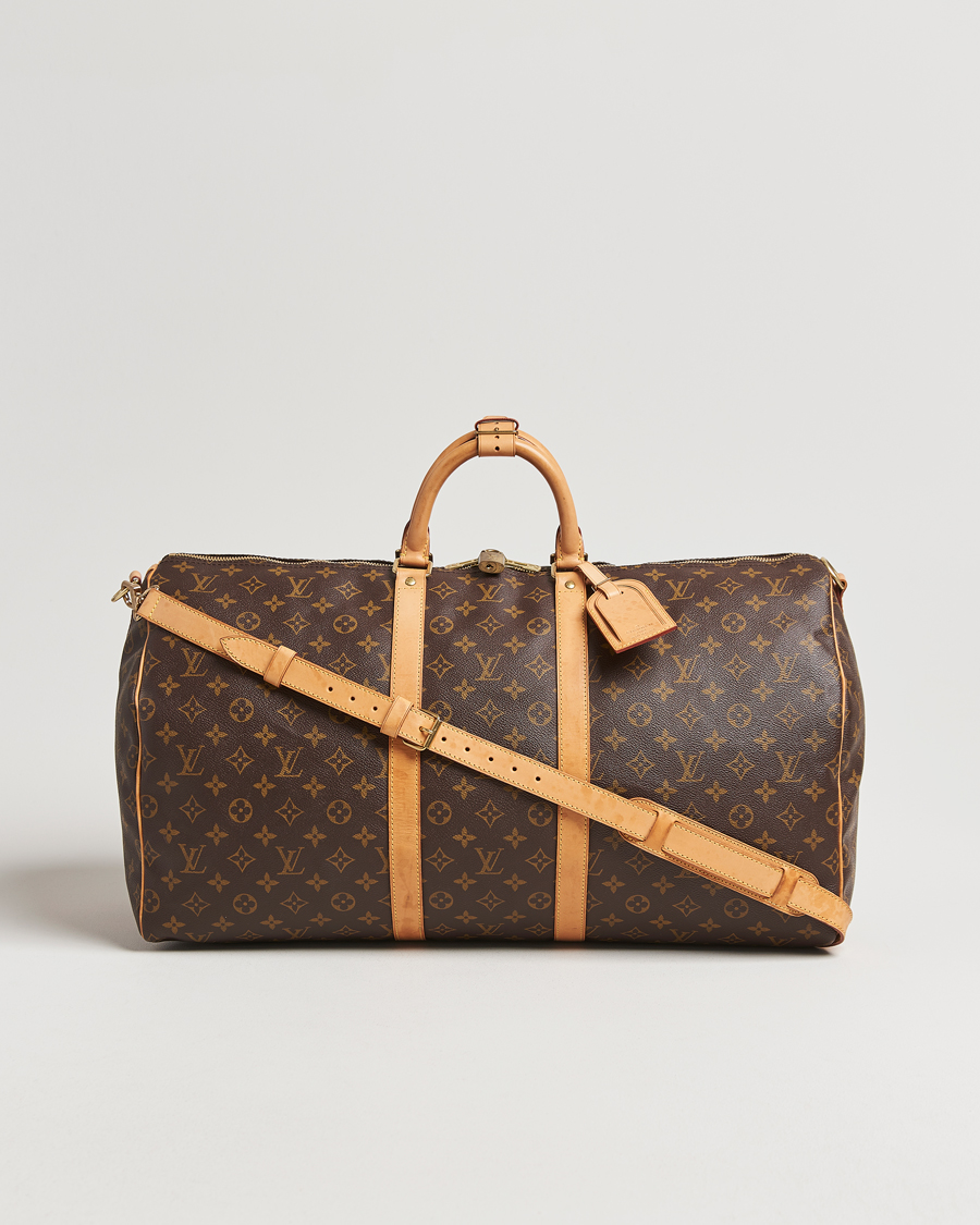 Men | Louis Vuitton Pre-Owned Keepall Bandoulière 55 Monogram | Louis Vuitton Pre-Owned | Keepall Bandoulière 55 Monogram