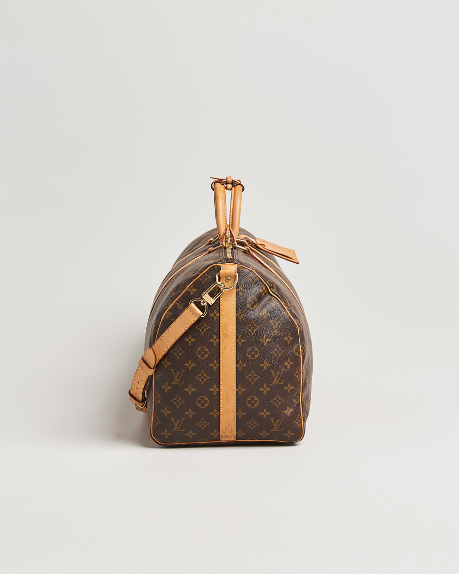 Men | Louis Vuitton Pre-Owned Keepall Bandoulière 55 Monogram | Louis Vuitton Pre-Owned | Keepall Bandoulière 55 Monogram