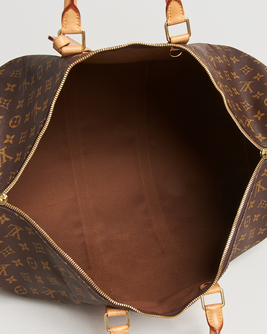 Men | Louis Vuitton Pre-Owned Keepall Bandoulière 55 Monogram | Louis Vuitton Pre-Owned | Keepall Bandoulière 55 Monogram