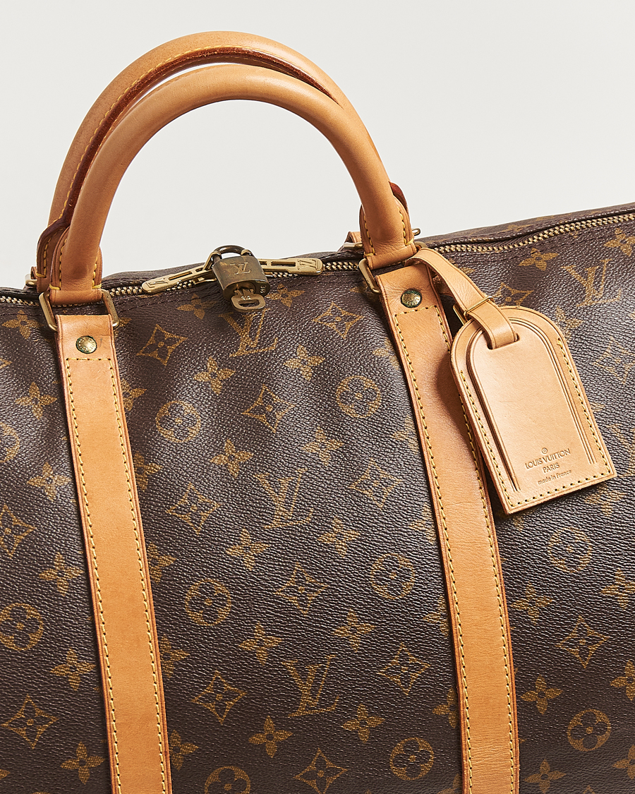 Men | Louis Vuitton Pre-Owned Keepall Bandoulière 60 Monogram | Louis Vuitton Pre-Owned | Keepall Bandoulière 60 Monogram