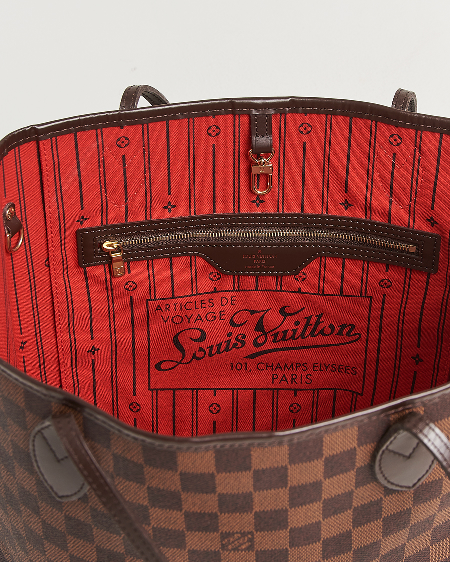 Men | Louis Vuitton Pre-Owned Neverfull MM Damier Ebene | Louis Vuitton Pre-Owned | Neverfull MM Damier Ebene