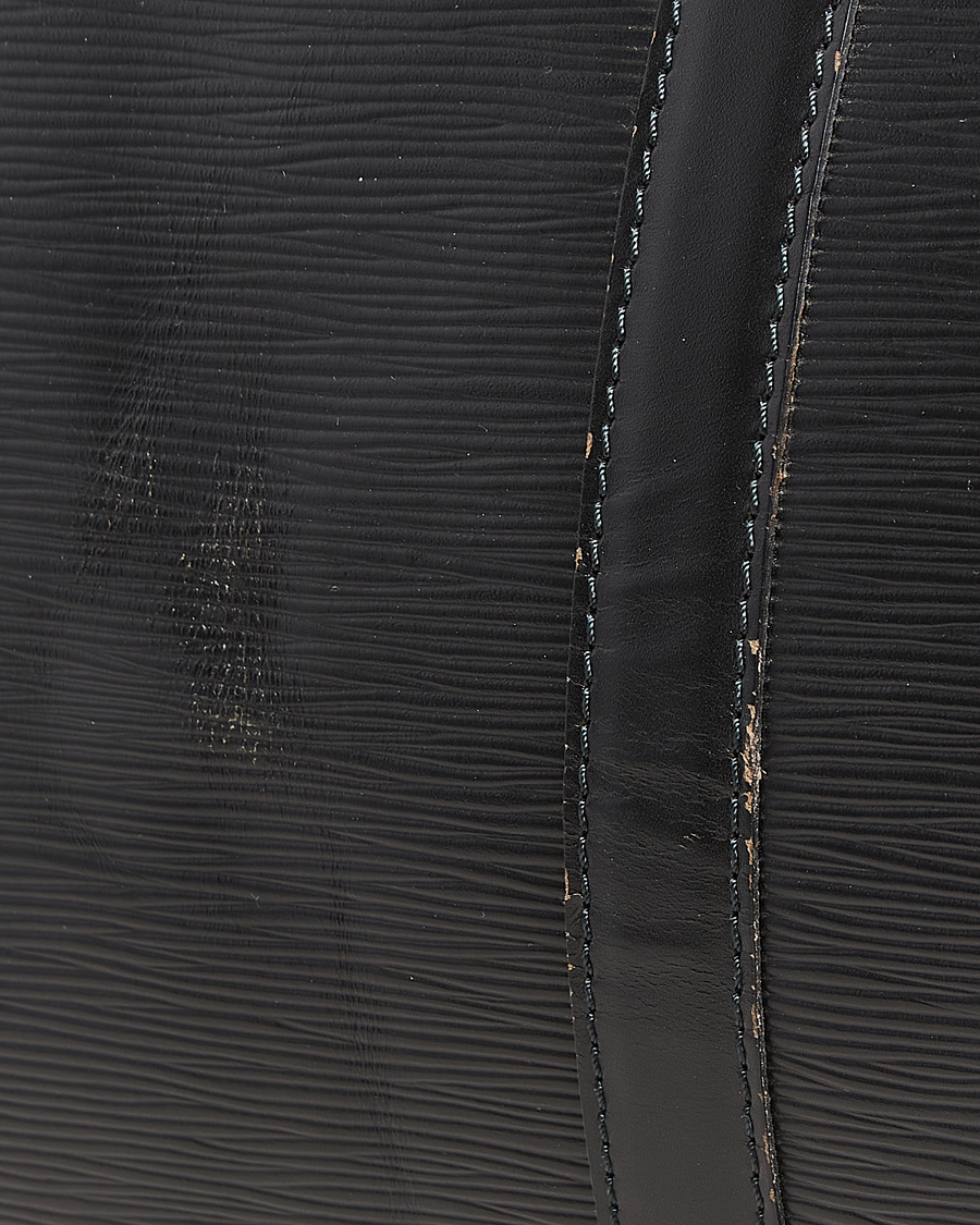 Men | Louis Vuitton Pre-Owned Keepall 55 Epi Leather Black | Louis Vuitton Pre-Owned | Keepall 55 Epi Leather Black