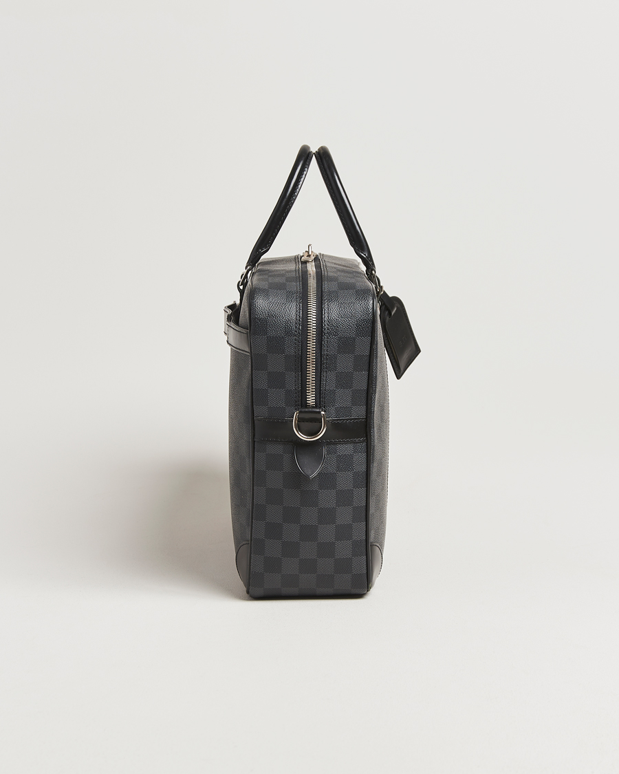 Men | Louis Vuitton Pre-Owned Porte-Documents Voyage Briefcase Damier Graphite | Louis Vuitton Pre-Owned | Porte-Documents Voyage Briefcase Damier Graphite