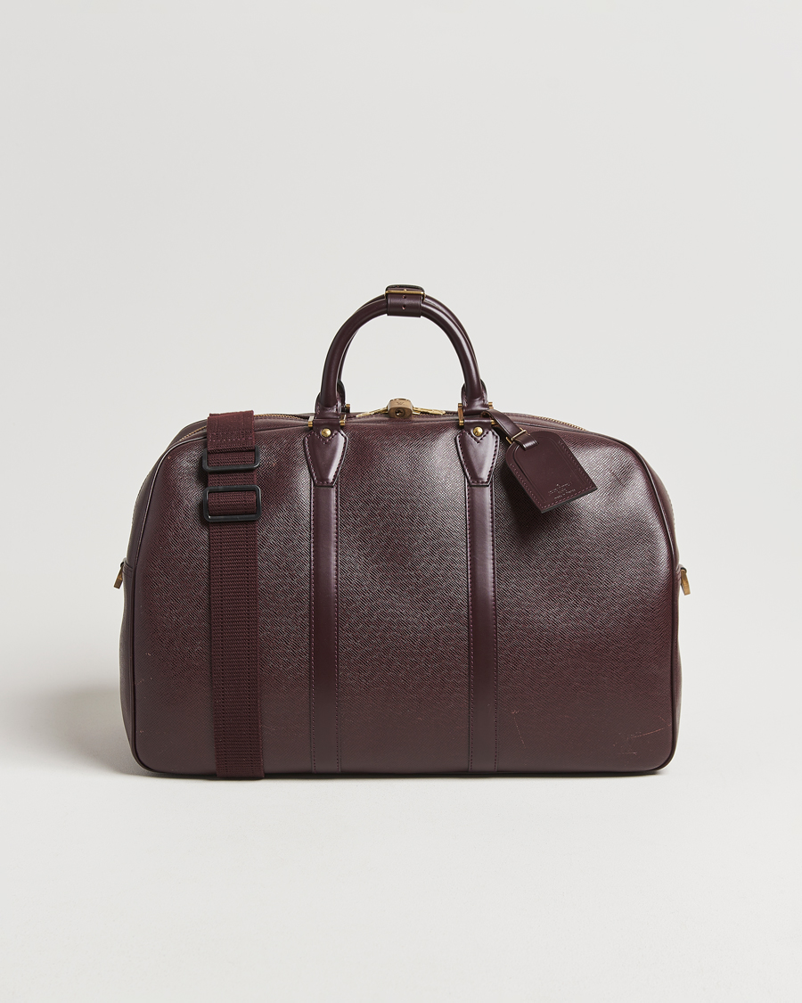 Men | Louis Vuitton Pre-Owned Taiga Kendall PM Brown | Louis Vuitton Pre-Owned | Taiga Kendall PM Brown