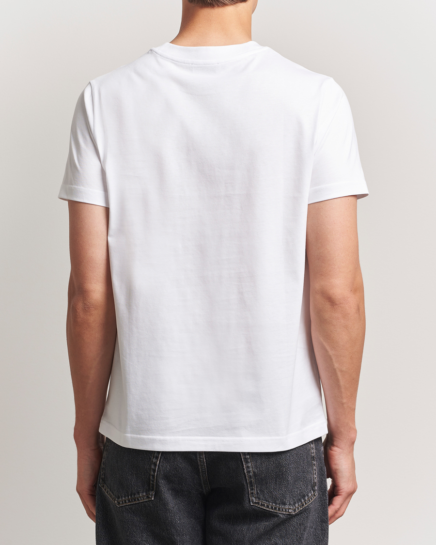 Men | T-Shirts | A.P.C. | Embroidered APC T-Shirt White