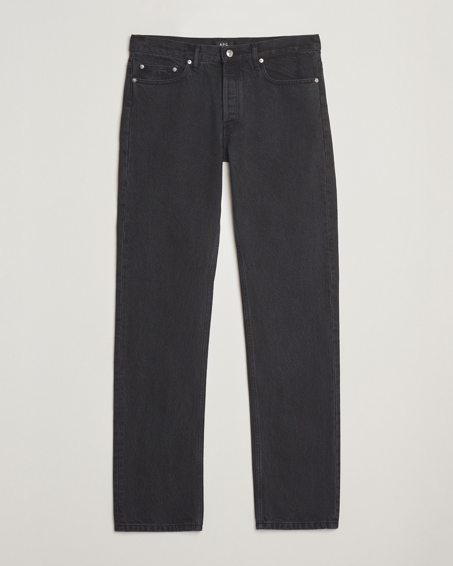 Men | Jeans | A.P.C. | New Standard Jeans Washed Black