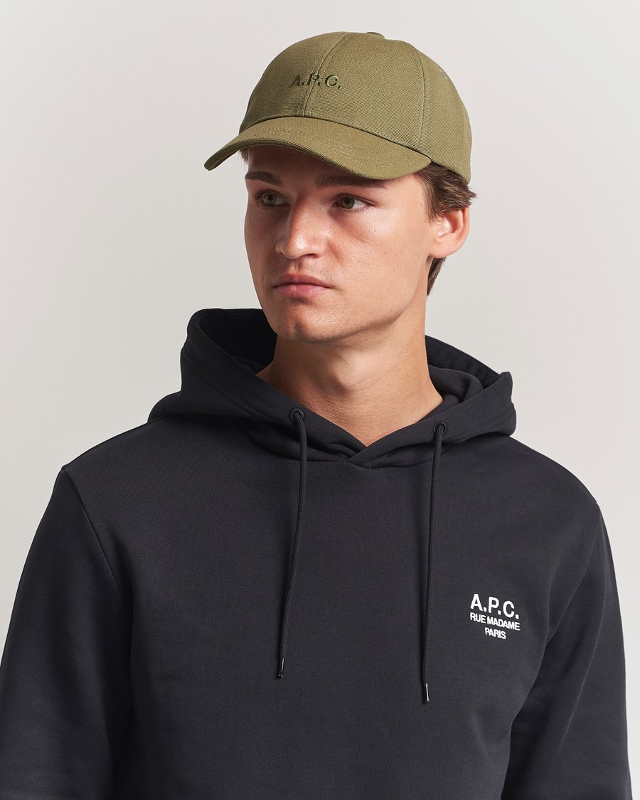 Men | Hats & Caps | A.P.C. | A.P.C.Charlie Baseball CapKhaki Green