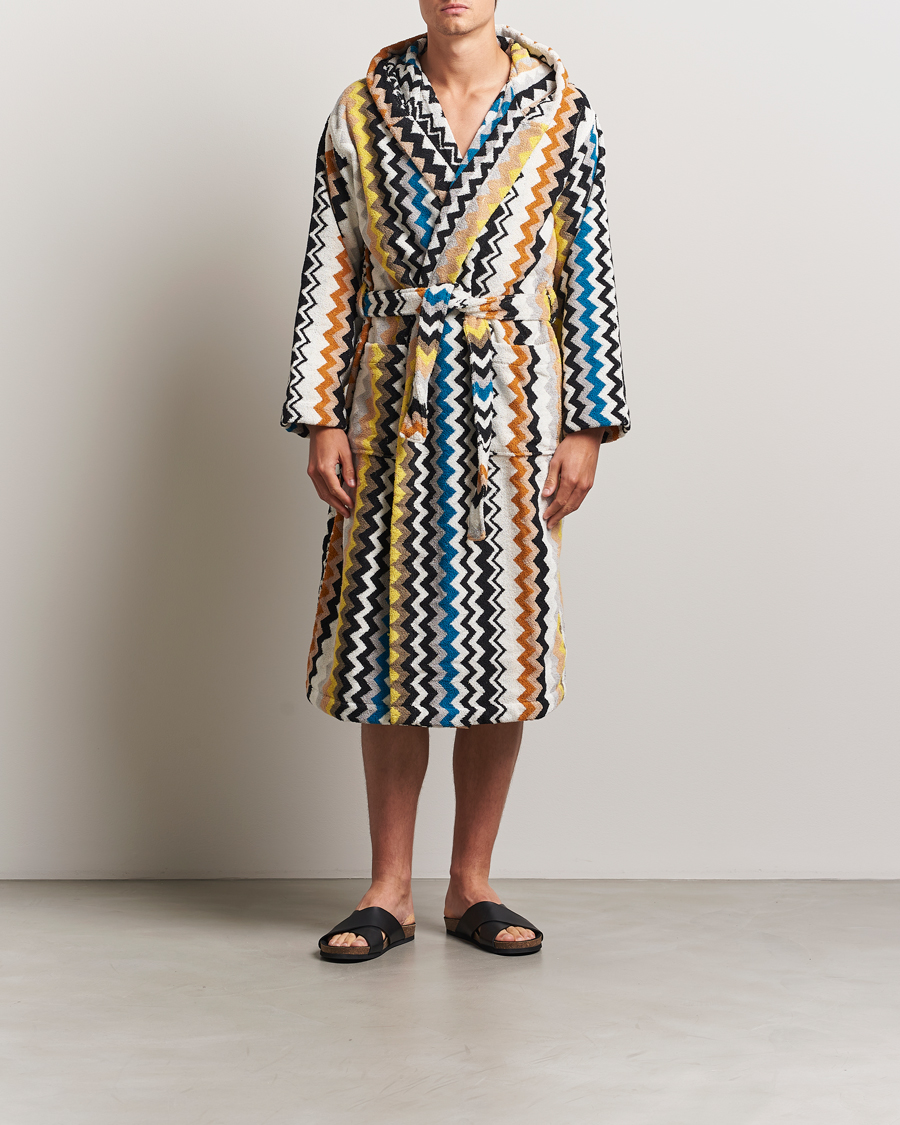 Men | Pyjamas & Robes | Missoni Home | Best Bathrobe Black Multi