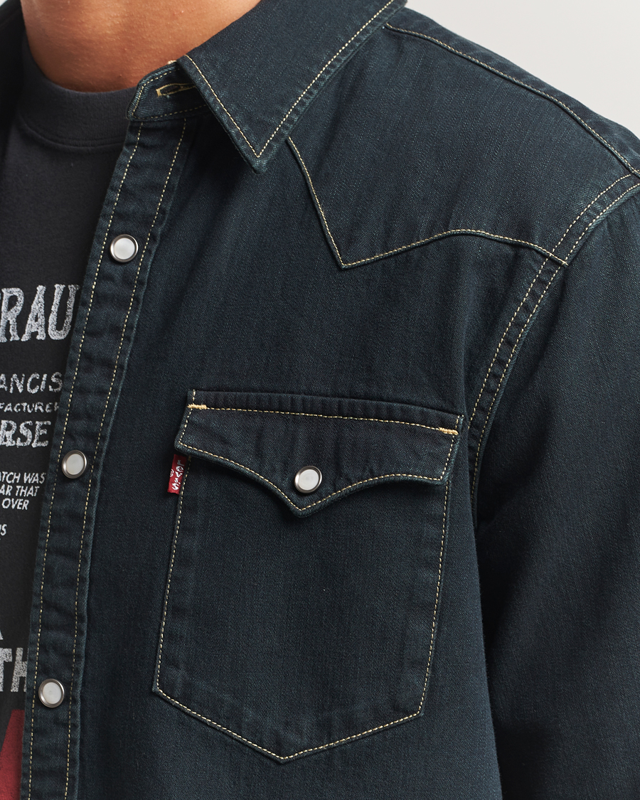 Men | Shirts | Levi's | Barstow Western Standard Shirt Washed Black
