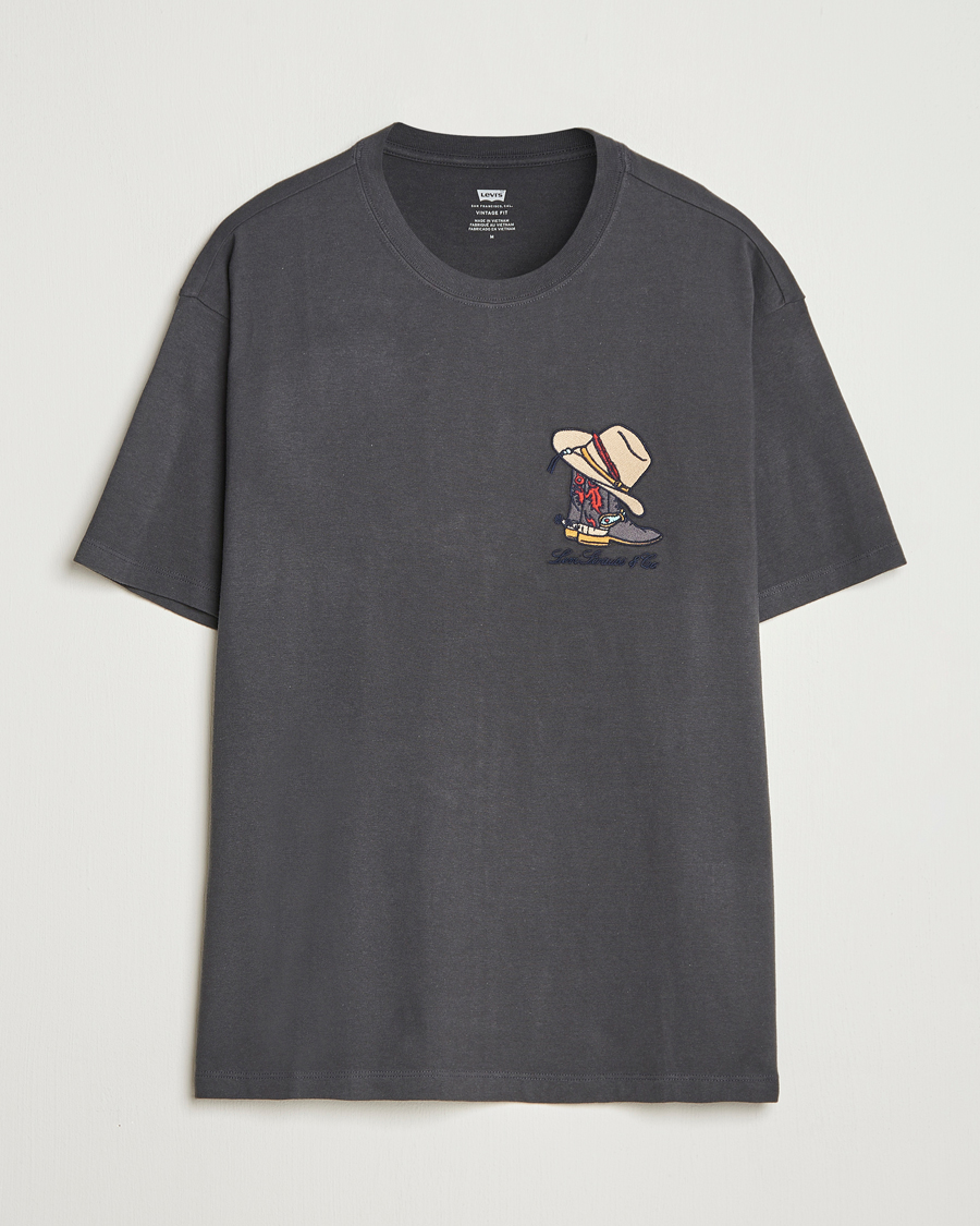 Men | T-Shirts | Levi's | Vintage Fit Graphic T-Shirt Faded Black
