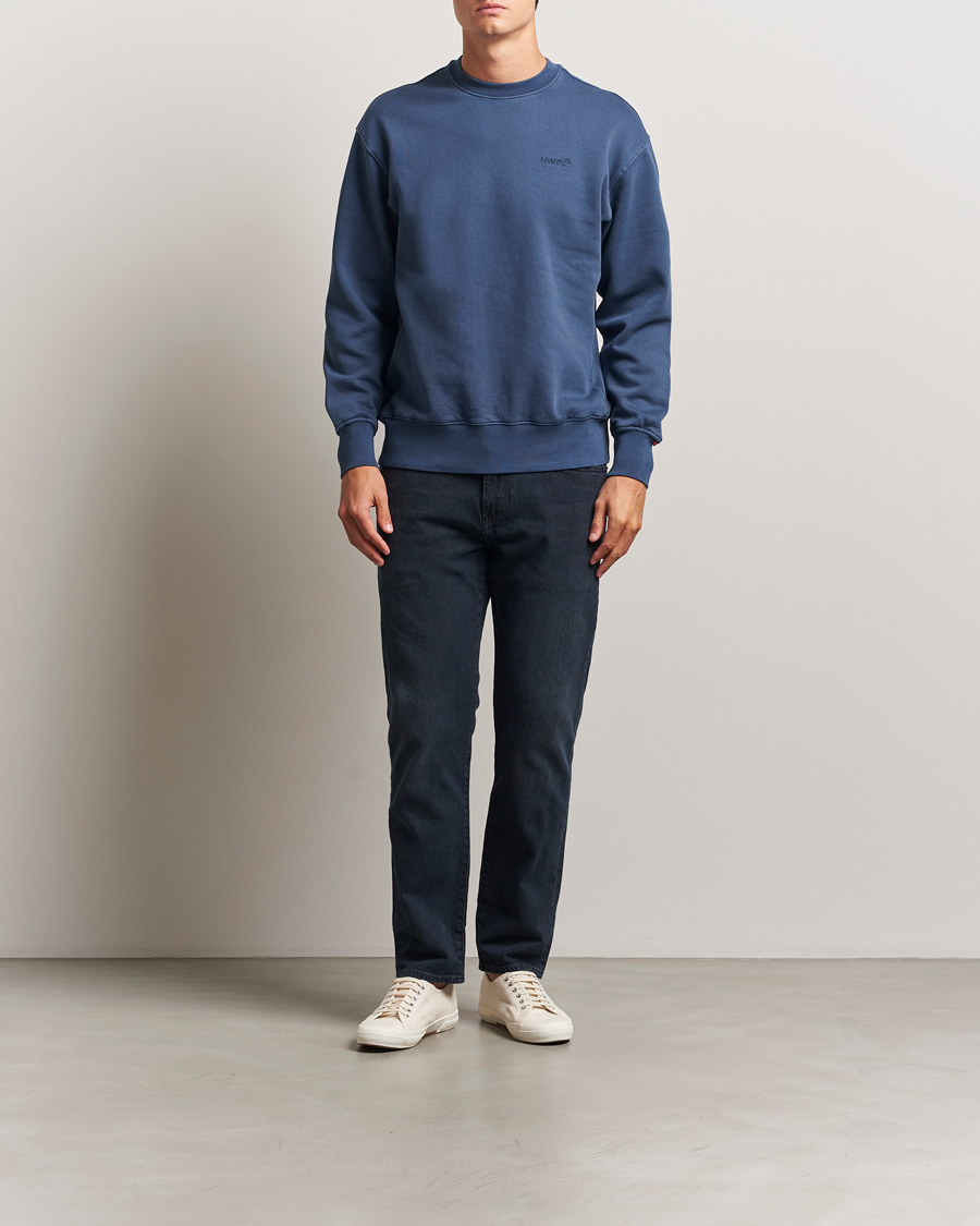 Levi's Authentic Crew Neck Sweatshirt Sargasso Sea at CareOfCarl.com