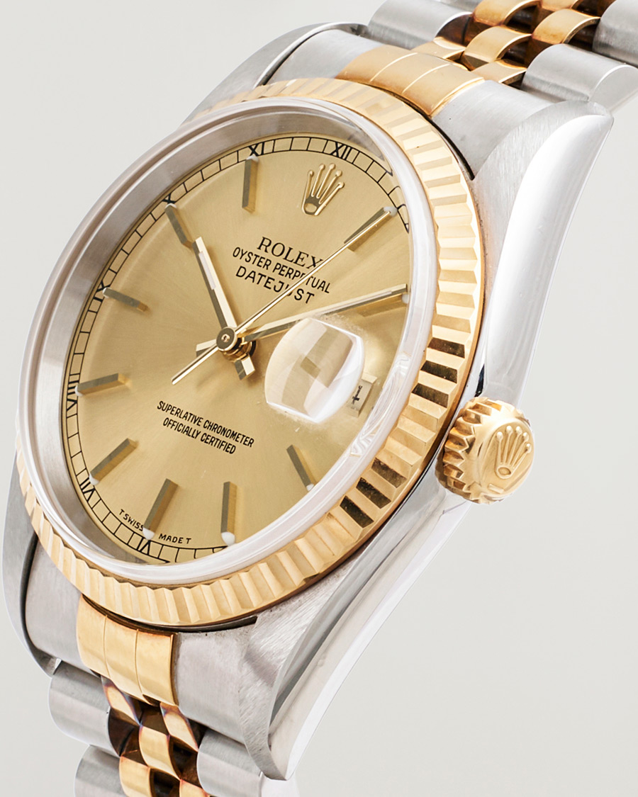 Men | Rolex Pre-Owned Datejust 36 G/S | Rolex Pre-Owned | Datejust 36 G/S