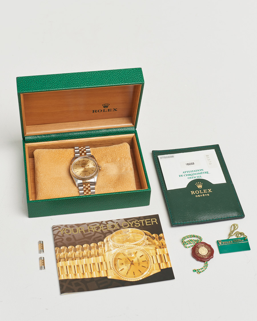 Men | Rolex Pre-Owned Datejust 36 G/S | Rolex Pre-Owned | Datejust 36 G/S