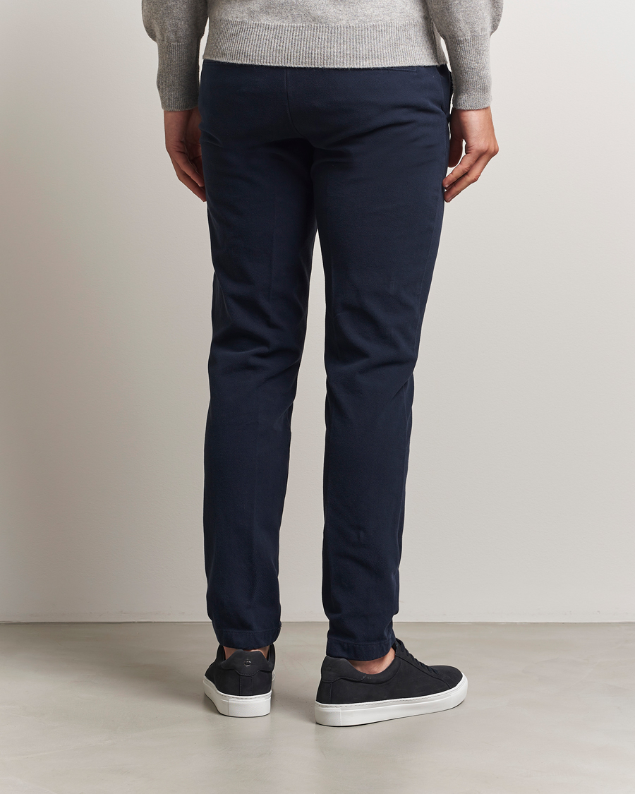 Men | Trousers | BOSS BLACK | Kaiton Structured Chinos Dark Blue