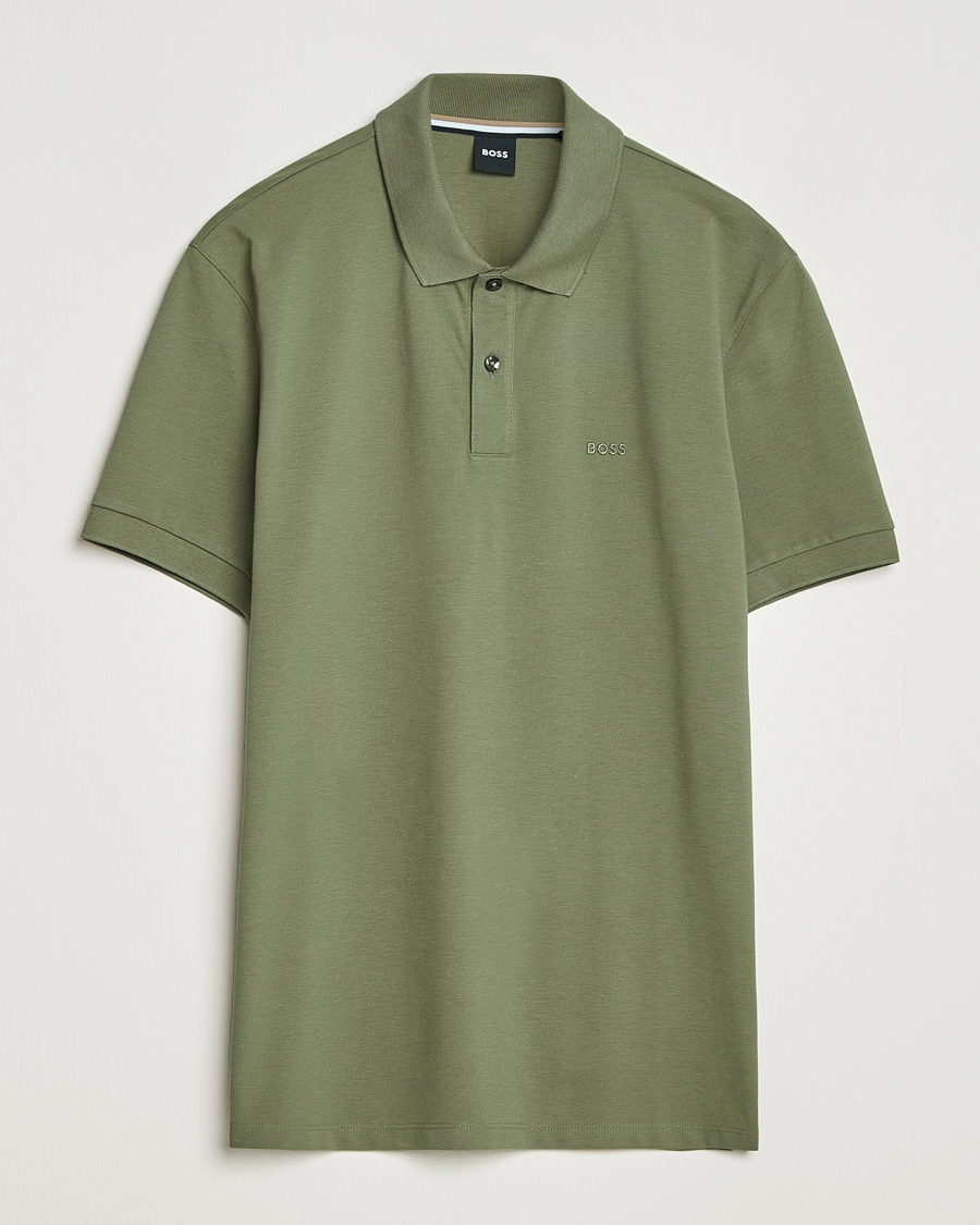 Men | Polo Shirts | BOSS BLACK | Pallas Polo Medium Green