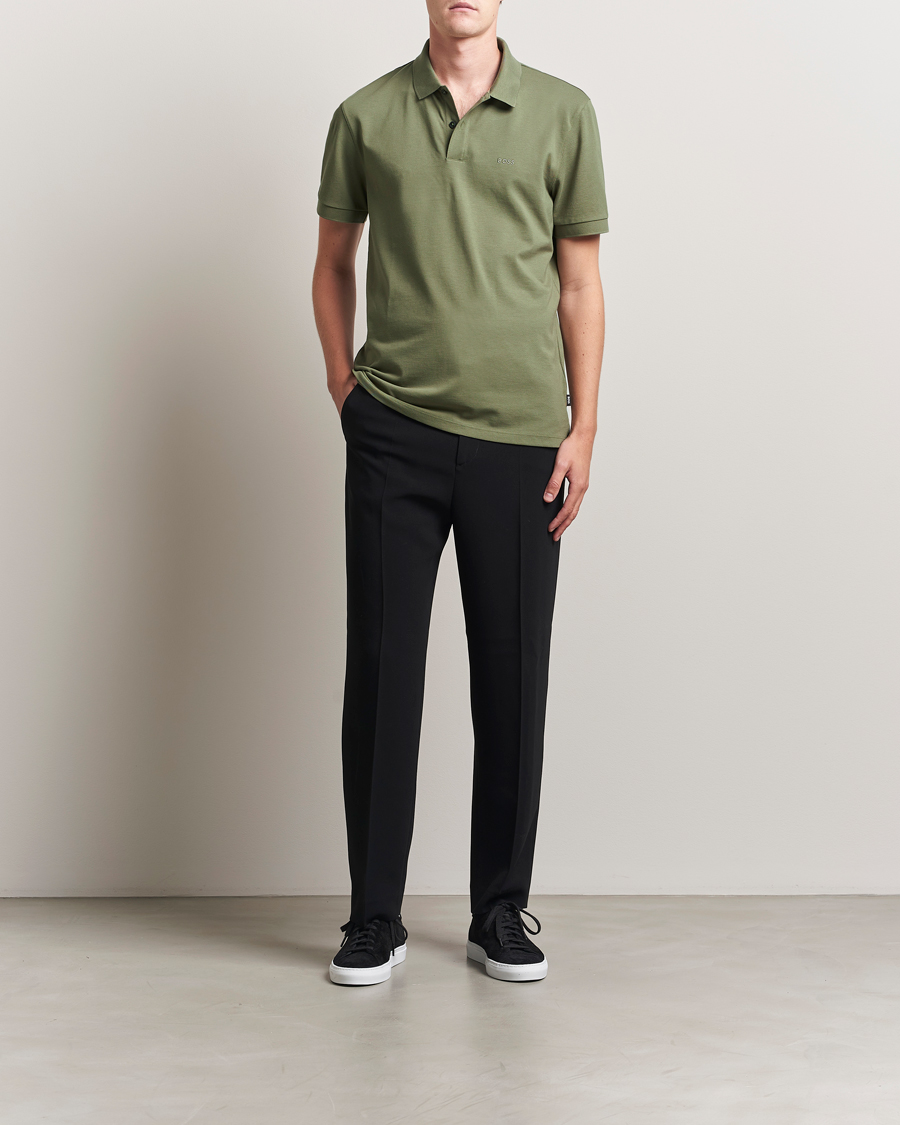 Men | Polo Shirts | BOSS BLACK | Pallas Polo Medium Green
